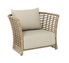 Кресло плетеное для уличных кафе и ресторанов